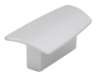 Afbeeldingen van Siro Meubelgreep metaal - boorafstand 32mm/L 65mm/H 23mm/B 31mm aluminium 