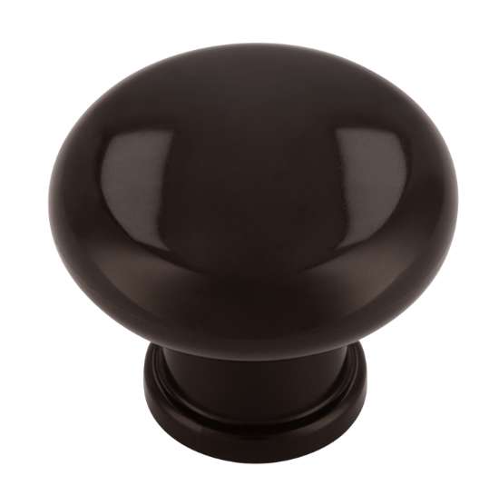 Afbeeldingen van Siro Meubelknop kunststof - L 32mm/H 27mm/B 32mm - bruin 