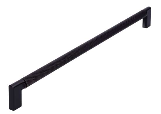 Afbeeldingen van Siro Meubelgreep metaal - boorafstand 320mm/L 334mm/H 32mm/B 12mm mat zwart 