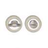 Afbeeldingen van INTERSTEEL WC-sluiting 7mm rond met 7mm nokken chroom/nikkel mat 3476