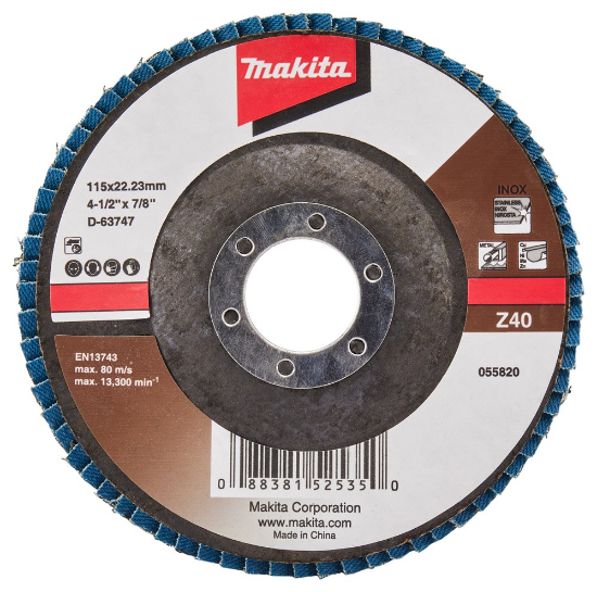 Afbeeldingen van Makita Lamellenschijf D-63747 - Ø115mm - Z40 