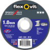 Afbeeldingen van Flexovit Doorslijpschijf - Ø125x1x22.2mm - staal en zachte metalen