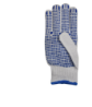 Afbeeldingen van PSP 20-300 handschoen poly/katoen PVC nopjes