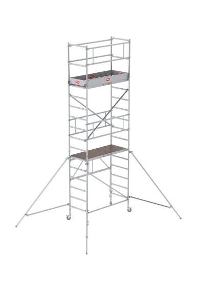Afbeeldingen van Altrex Kamersteiger RS TOWER 34 - Werkhoogte 5.8 meter - Platformlengte 1.65 meter Hout 