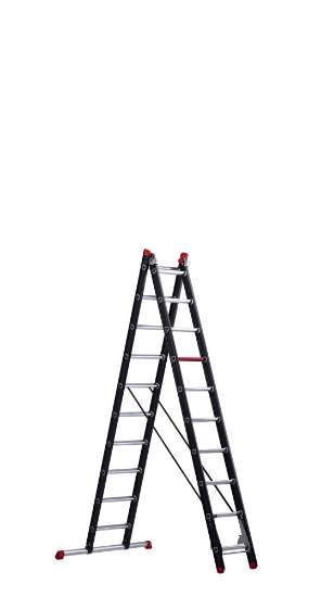 Afbeeldingen van Altrex Reformladder Mounter - 2x10 sporten - aluminium 