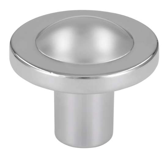 Afbeeldingen van Siro Meubelknop metaal - L 35mm/H 30mm/B 35mm - chroom glanzend 