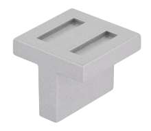 Afbeeldingen van Siro Meubelgreep metaal - boorafstand 16mm/L 30mm/H 25mm/B 30mm - aluminium 