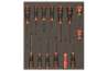 Afbeeldingen van Bahco Foam 2/3 voor Schroevendraaierset gleuf, PH, PZ, TORX 14 delig