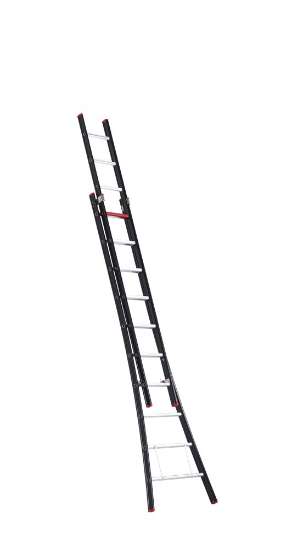 Afbeeldingen van Altrex Opsteekladder Nevada - 2x10 sporten - met toprol 