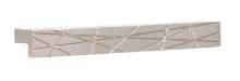 Afbeeldingen van Siro Meubelgreep metaal - boorafstand 128mm/L 174mm/H 22mm/B 20mm RVS effect 