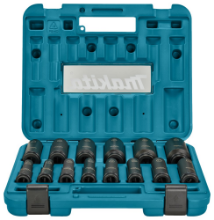 Afbeeldingen van Makita Krachtdopset IMPBL 1/2 14-dlg E-16586