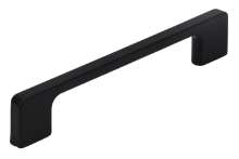 Afbeeldingen van Siro Meubelgreep metaal - boorafstand 192mm/L 204mm/H 30mm/B 9mm mat zwart 