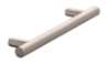 Afbeeldingen van Siro Meubelgreep metaal - boorafstand 96mm/L 135mm/H 27mm/B 10mm - RVS effect 