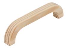 Afbeeldingen van Siro Meubelgreep hout - boorafstand 96mm/L 108mm/H 29mm/B 14mm vurenhout 
