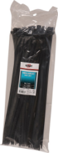 Afbeeldingen van Kelfort bundelbandjes - 7.6x360mm - zwart UV-bestendig 