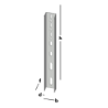 Afbeeldingen van GB dakrandsteun - 500x40x60x40x2,5mm - zink magnesium-4