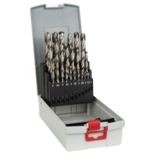 Afbeeldingen van Bosch 25-delige ProBox metaalborenset HSS-G, DIN 338, 135°
