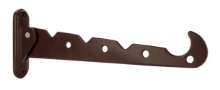 Afbeeldingen van Siro Wasdroger metaal - boorafstand 89mm/L 307mm/H 59mm/B 31mm - bruin 