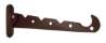 Afbeeldingen van Siro Wasdroger metaal - boorafstand 89mm/L 307mm/H 59mm/B 31mm - bruin 