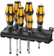 Afbeeldingen van Wera Schroevendraaierset combi 932/918/6 Kraftform