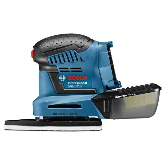 Afbeeldingen van Bosch Vlakschuurmachine GSS 18V-10
