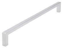 Afbeeldingen van Siro Meubelgreep metaal - boorafstand 224mm/L 232mm/H 28mm/B 8mm chroom glanzend 