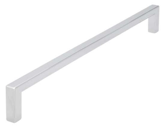 Afbeeldingen van Siro Meubelgreep metaal - boorafstand 224mm/L 232mm/H 28mm/B 8mm chroom glanzend 