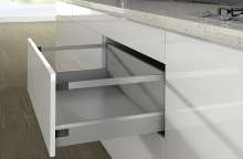Afbeeldingen van Frontlade Set met Reling H250/94 L270 Zilver