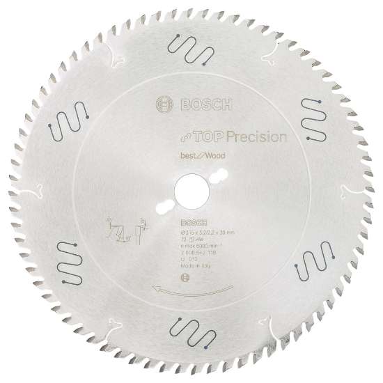 Afbeeldingen van Bosch Cirkelzaagblad Top Precision Best for Wood