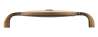 Afbeeldingen van Siro Meubelgreep metaal - boorafstand 128mm/L 138mm/H 27mm/B 23mm antiek messing/ beige 
