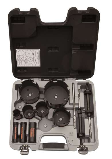 Afbeeldingen van Bahco superior gatzagenset