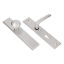 Afbeeldingen van Ami Veiligheidsgarnituur 251/50 Deurkruk 332 / Knop 169/50 buiten blind - PC72 deurdikte 38/42mm - F2 