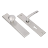 Afbeeldingen van Ami Veiligheidsgarnituur 251/50 Deurkruk 332 / Knop 169/50 buiten blind - PC72 deurdikte 38/42mm - F2 