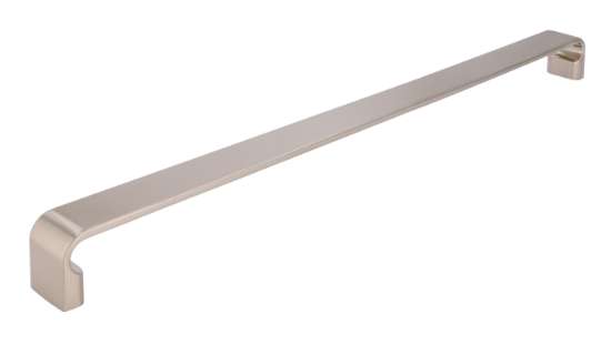 Afbeeldingen van Siro Meubelgreep metaal - boorafstand 320mm/L 328mm/H 26mm/B 18mm RVS effect 
