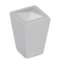 Afbeeldingen van Siro Meubelknop metaal - L 18mm/H 27mm/B 18mm - aluminium 
