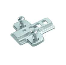 Afbeeldingen van Hettich Adapterplaat voor parallelle adapter, met voorgemonteerde euroschroeven, dikte 3,0 mm