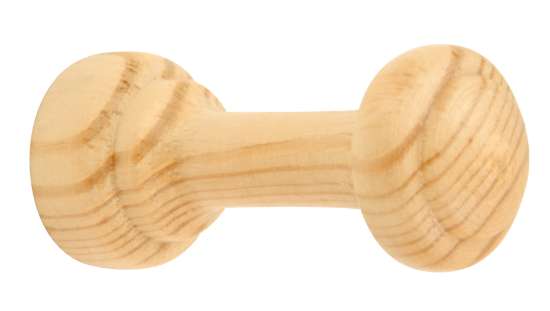 Afbeeldingen van Siro Kapstokhaak hout - L 22mm/H 50mm/B 22mm grenen gelakt 