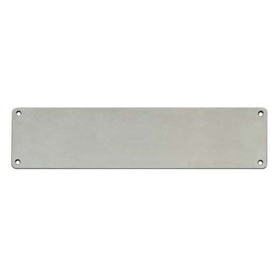 Afbeeldingen van INTERSTEEL Deurplaat 80 mm x 330 mm rvs geborsteld 4751