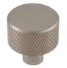 Afbeeldingen van Siro Meubelknop metaal - L 24mm/H 25mm/B 24mm mat RVS effect 