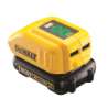 Afbeeldingen van DeWalt laadadapter DCB090-XJ - USB - voor alle XR accu's geleverd zonder accu