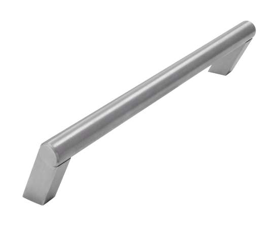 Afbeeldingen van Siro Meubelgreep metaal - boorafstand 192mm/L 204mm/H 42mm/B 35mm - RVS 