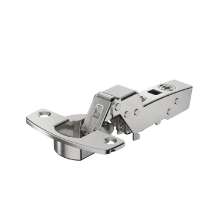 Afbeeldingen van Hettich Sensys 110°-scharnier zonder geïntegreerde demping (Sensys 8645), vernikkeld, inliggend, openingshoek 110°, -boorbeeld 52 x 5,5 mm, voor schroefbevestiging (-)