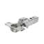 Afbeeldingen van Hettich Sensys 110°-scharnier zonder geïntegreerde demping (Sensys 8645), vernikkeld, inliggend, openingshoek 110°, -boorbeeld 52 x 5,5 mm, voor schroefbevestiging (-)