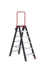Afbeeldingen van Altrex Industrietrap Taurus - 2x6 treden - aluminium gecoat