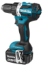 Afbeeldingen van Makita boormachine/schroefmachine DDF484RTJ - 18v