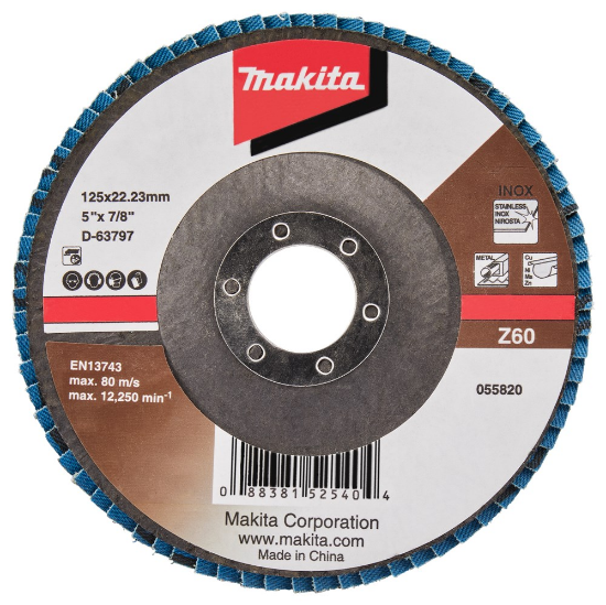 Afbeeldingen van Makita Lamellenschijf D-63797 - Ø125mm - Z60 
