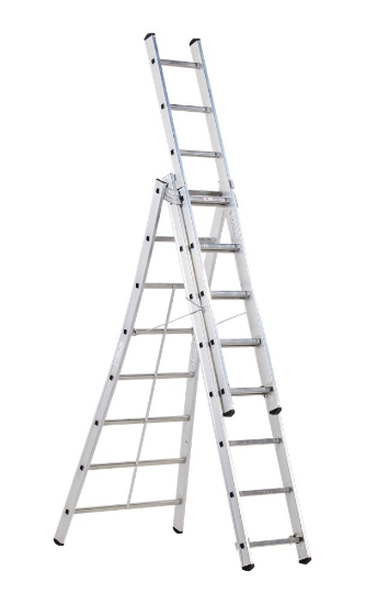 Afbeeldingen van Altrex Aluminium ladder - 3-delige reformladder Kibo