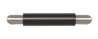 Afbeeldingen van Siro Meubelgreep metaal - boorafstand 96mm/L 108mm/H 37mm/B 16mm zwart/RVS-effect 