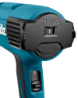 Afbeeldingen van Makita heteluchtpistool, HG6031VK - 230v 50/600 °C - inclusief diverse opzetstukken in koffer 