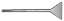 Afbeeldingen van Spit platte beitel - 110x340mm - SDS max